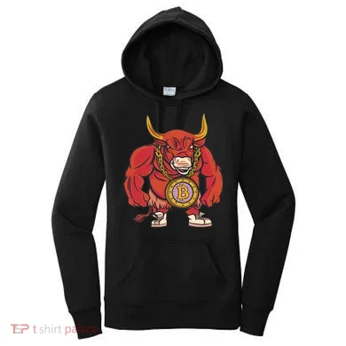 Bitcoin Chain Bull Women's Hoodie