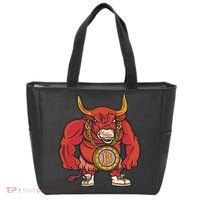 Bitcoin Chain Bull Tote Bag thumb 0