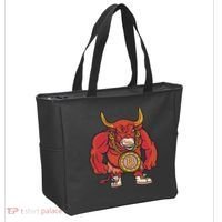 Bitcoin Chain Bull Tote Bag thumb 2