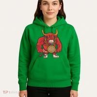 Bitcoin Chain Bull Hoodie thumb 5