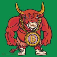 Bitcoin Chain Bull Sweatshirt thumb 3
