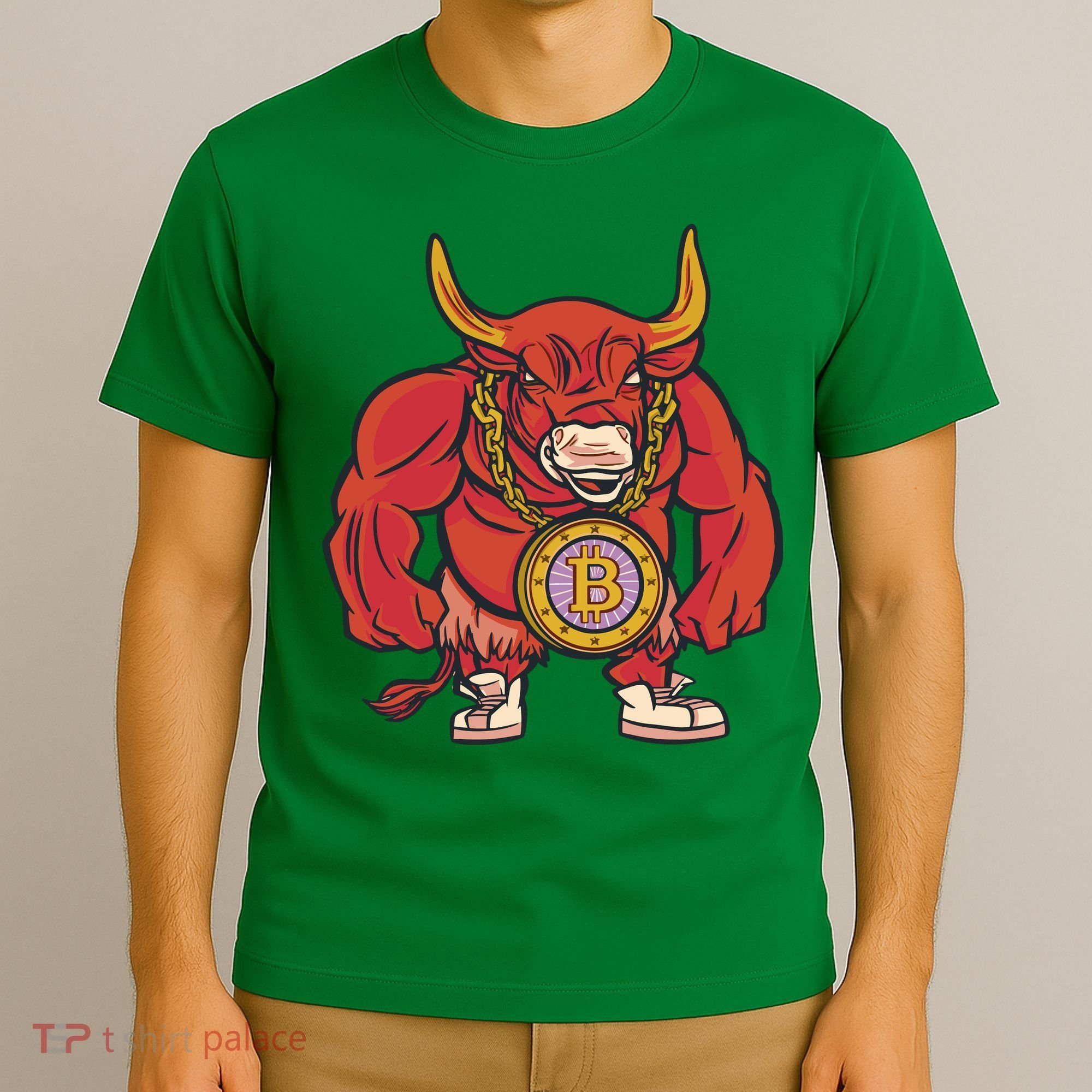 Bitcoin Chain Bull T-Shirt