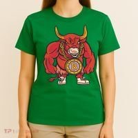 Bitcoin Chain Bull T-Shirt thumb 4