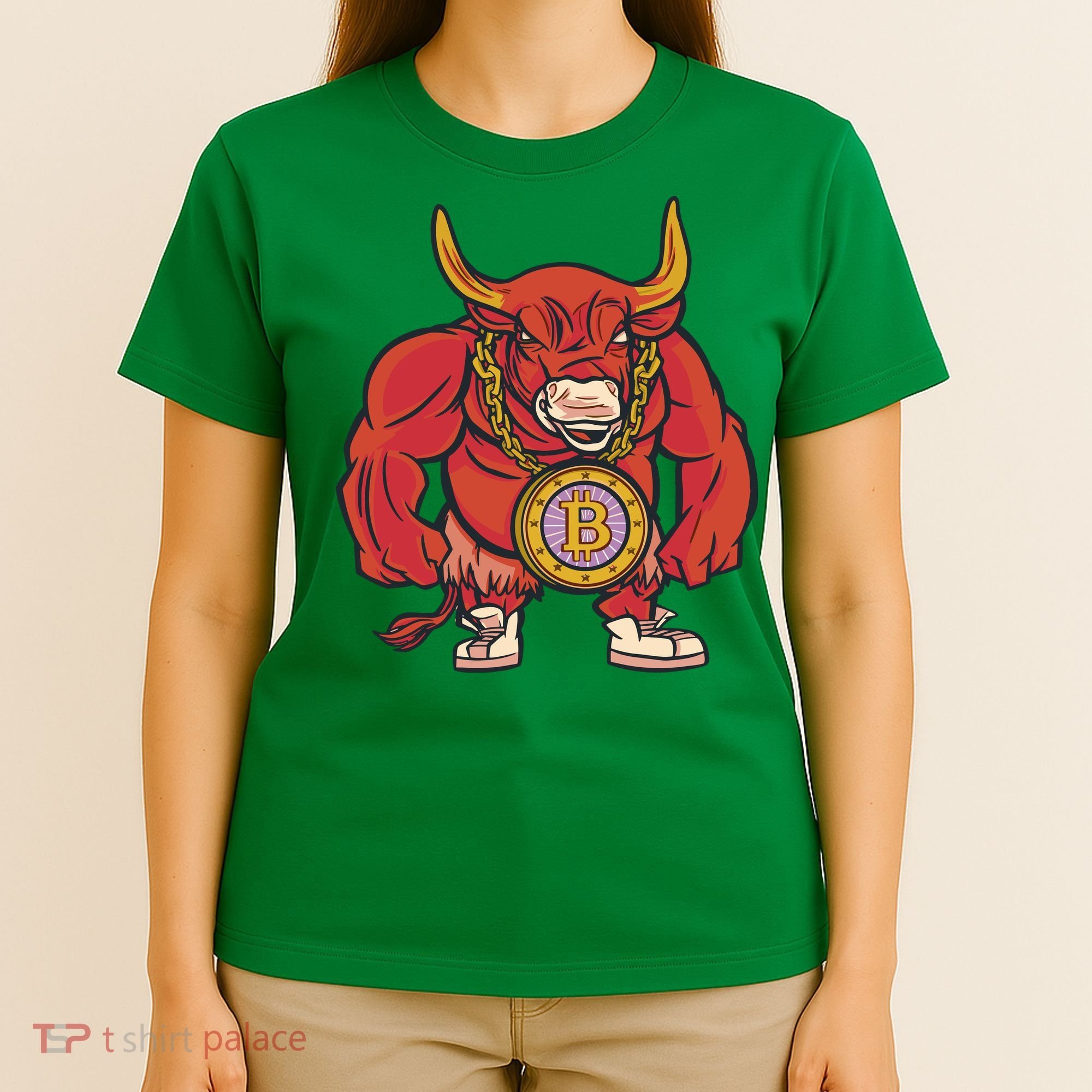 Bitcoin Chain Bull T-Shirt