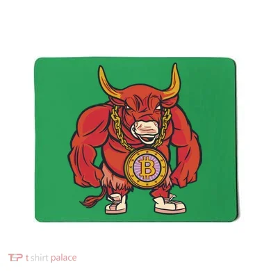 Bitcoin Chain Bull Mousepad