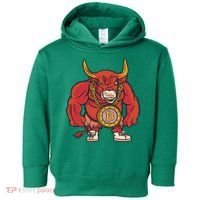 Bitcoin Chain Bull Toddler Hoodie thumb 0