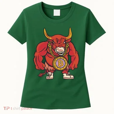 Bitcoin Chain Bull Women's T-Shirt