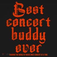 Best Concert Buddy Ever Sharing The World Of Music Once Great Gift Women's Hoodie thumb 2