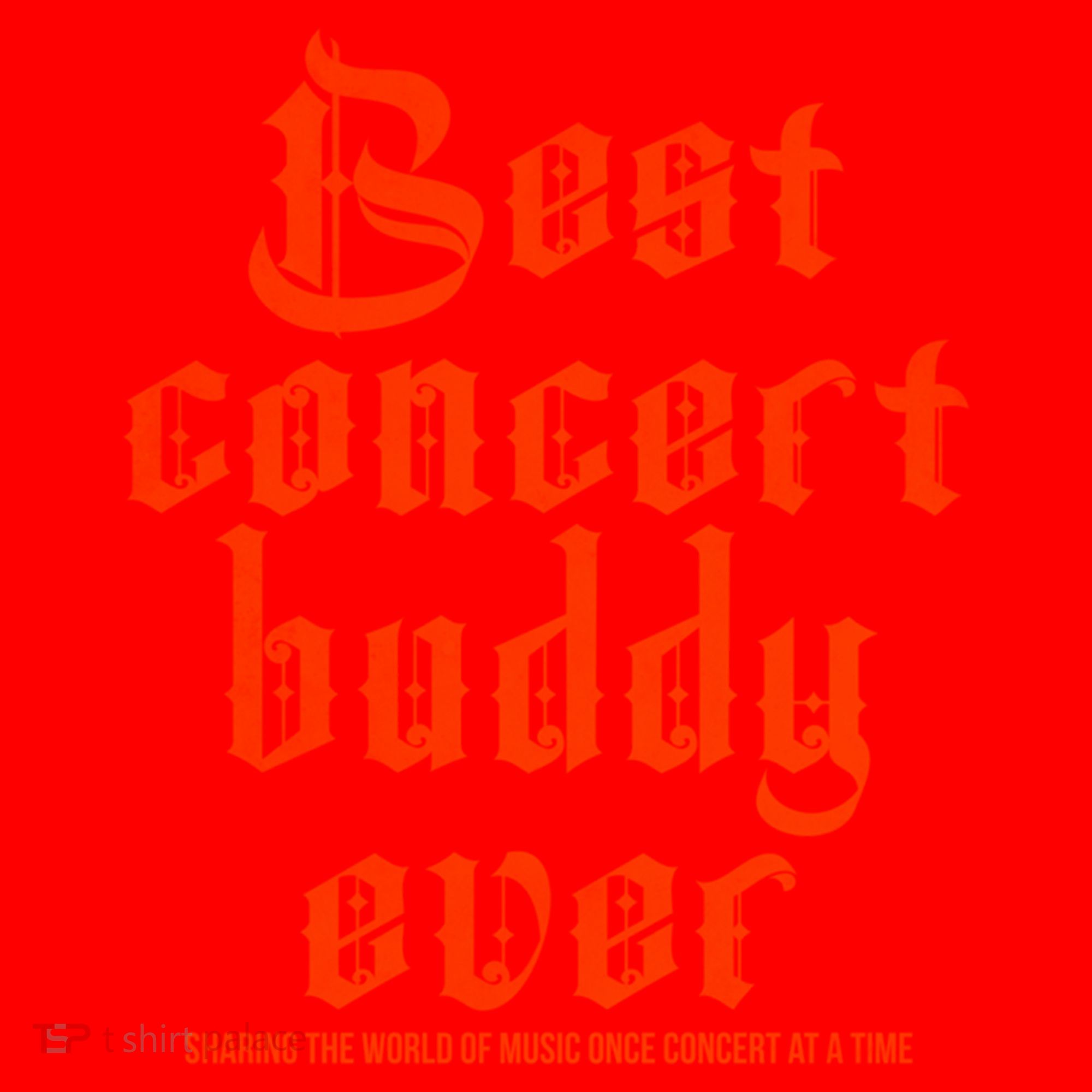 Best Concert Buddy Ever Sharing The World Of Music Once Great Gift Santa Hat
