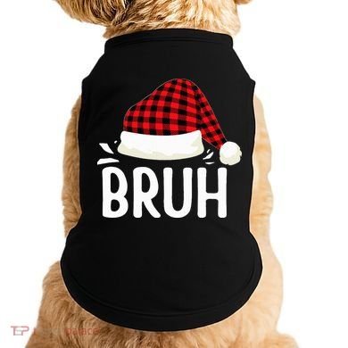 Bruh Christmas Doggie Tank