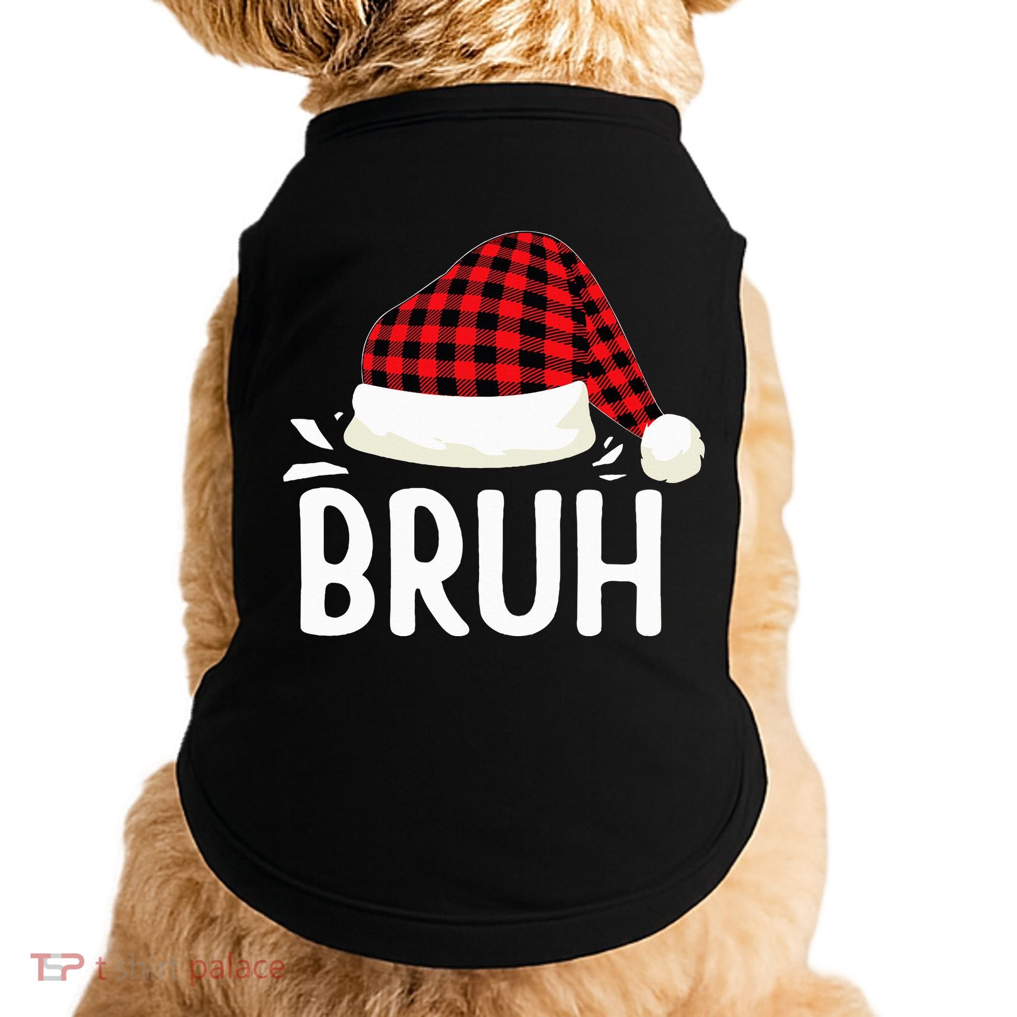 Bruh Christmas Doggie Tank