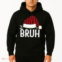 Bruh Christmas Hoodie thumb 2