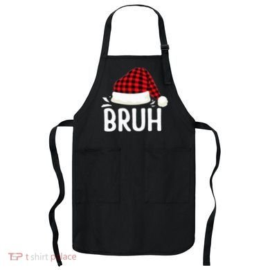 Bruh Christmas Apron