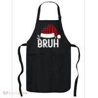 Bruh Christmas Apron thumb 0