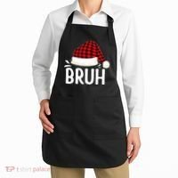 Bruh Christmas Apron thumb 2