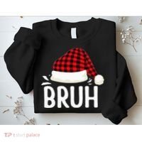 Bruh Christmas Sweatshirt thumb 2