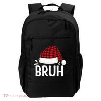 Bruh Christmas Backpack thumb 0
