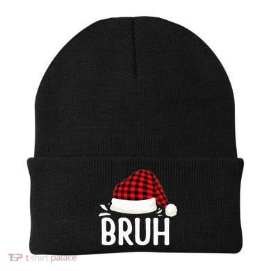 Bruh Christmas Beanie