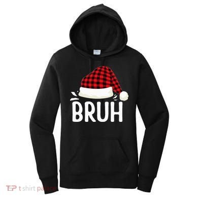 Bruh Christmas Women's Hoodie
