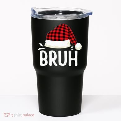 Bruh Christmas Tumbler