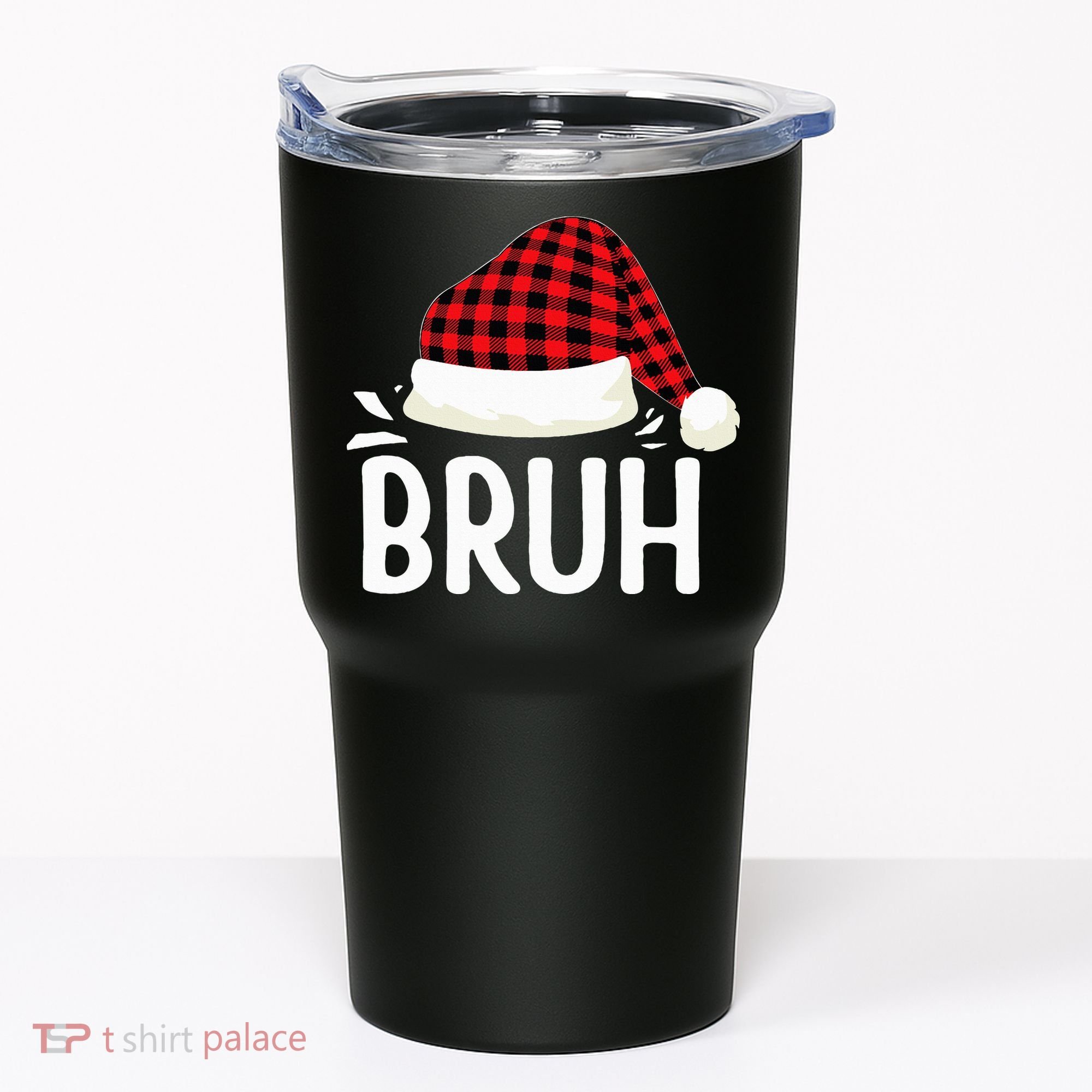 Bruh Christmas Tumbler