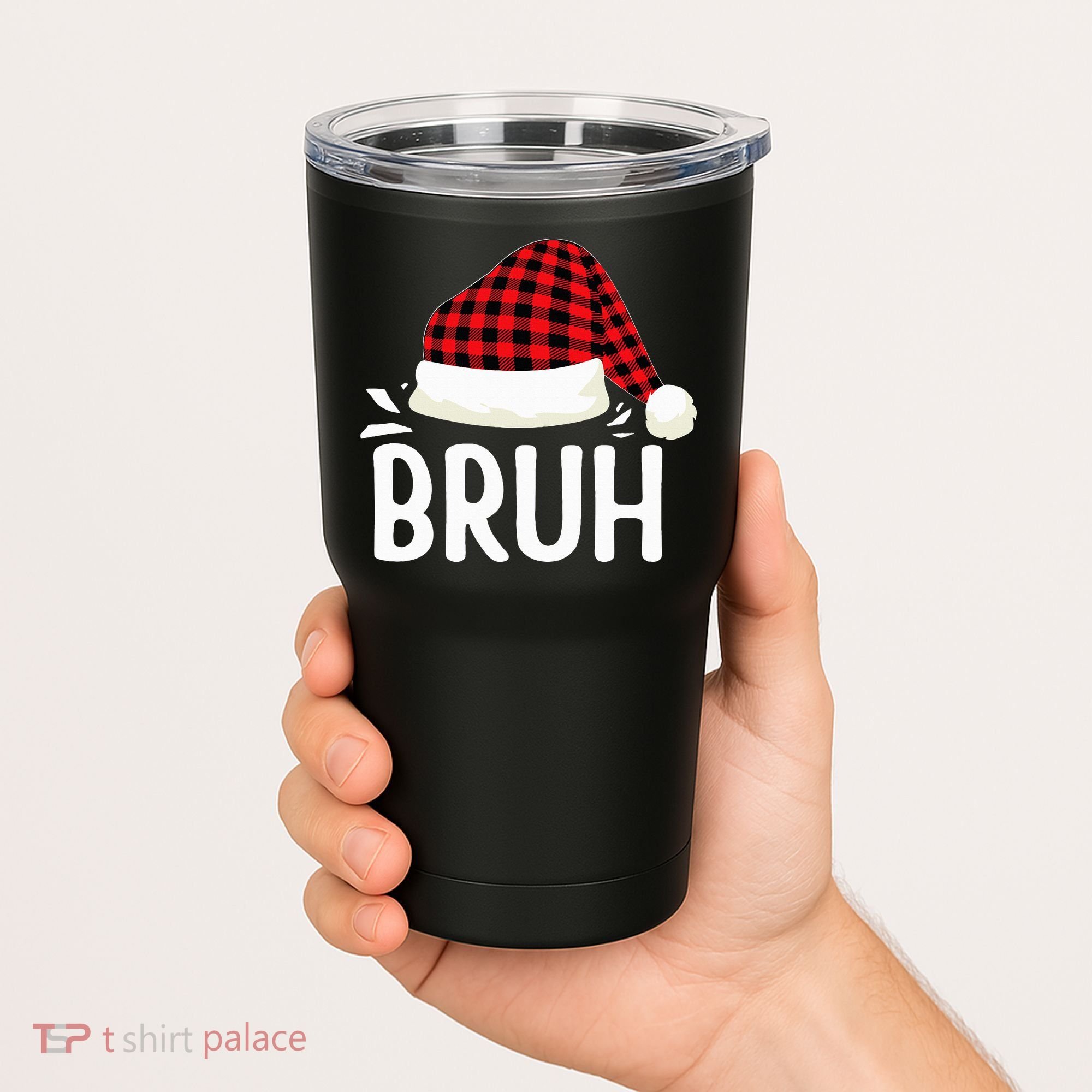 Bruh Christmas Tumbler