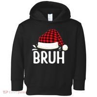 Bruh Christmas Toddler Hoodie thumb 0