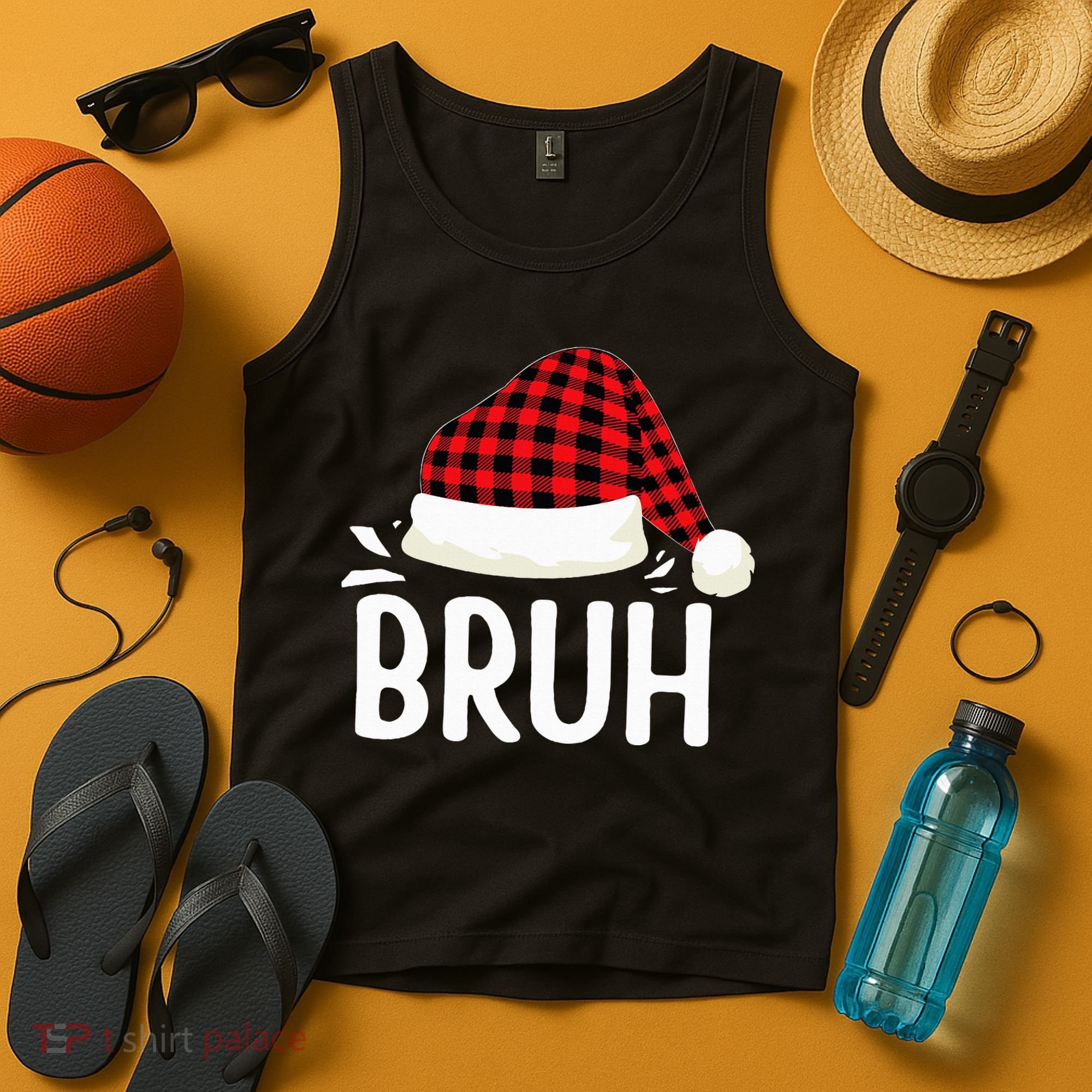 Bruh Christmas Tank Top
