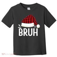 Bruh Christmas Toddler T-Shirt thumb 0