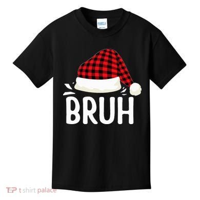 Bruh Christmas Kids T-Shirt