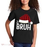 Bruh Christmas Kids T-Shirt thumb 2