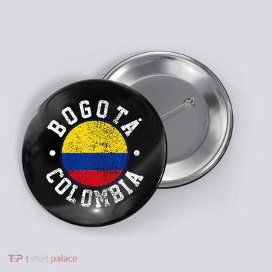 Bogota Colombia Button