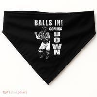 Baseball Catcher - Balls In - Coming Down - Baseball USA-Made Doggie Bandana thumb 0
