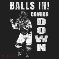 Baseball Catcher - Balls In - Coming Down - Baseball Beanie thumb 2