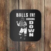 Baseball Catcher - Balls In - Coming Down - Baseball Coaster thumb 0