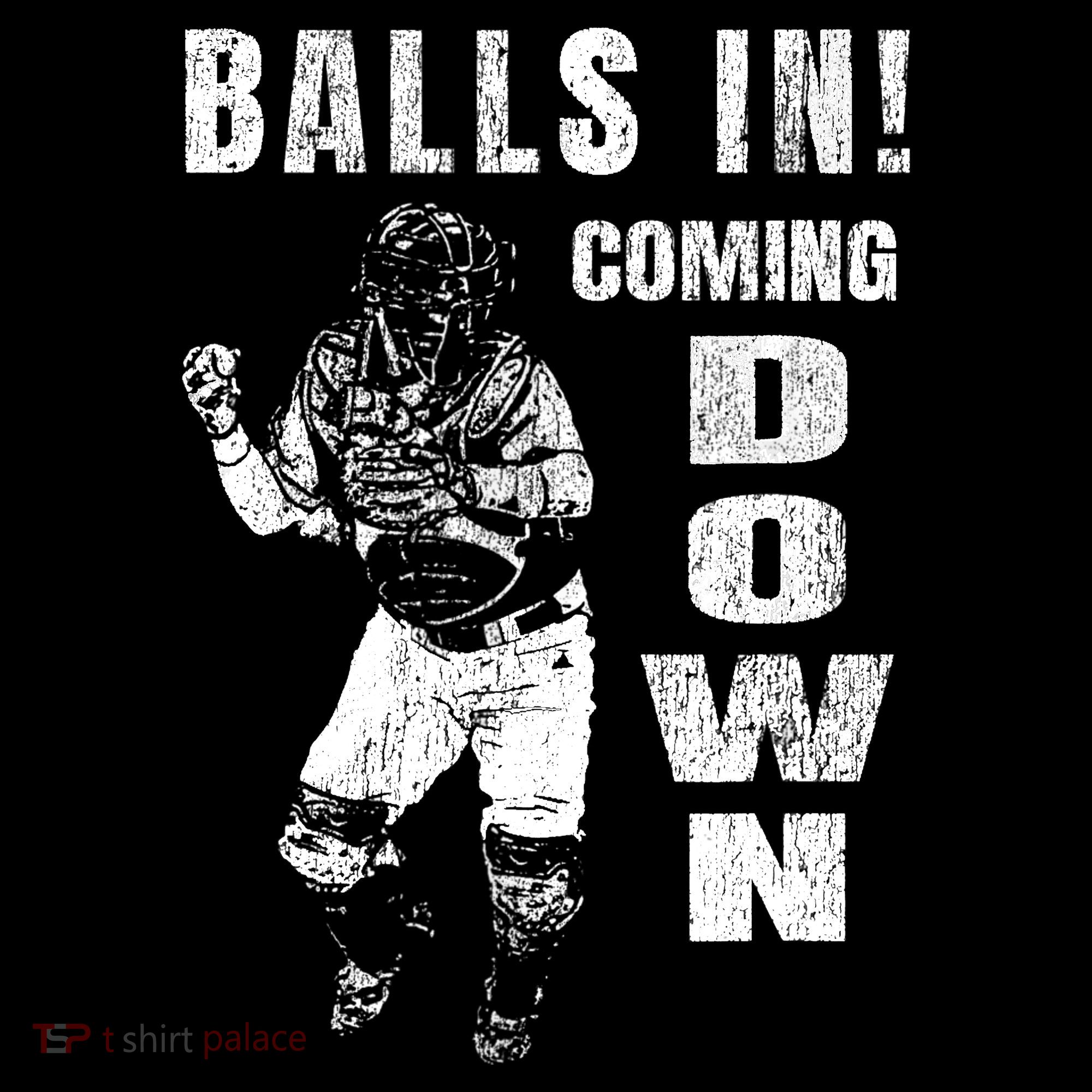 Baseball Catcher - Balls In - Coming Down - Baseball Coaster