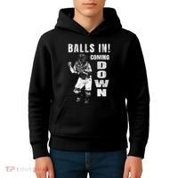 Baseball Catcher - Balls In - Coming Down - Baseball Kids Hoodie thumb 4