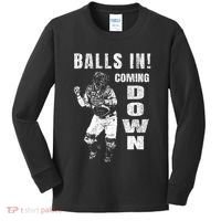 Baseball Catcher - Balls In - Coming Down - Baseball Kids Long Sleeve Shirt thumb 0