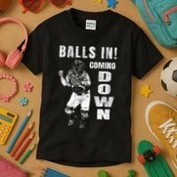 Baseball Catcher - Balls In - Coming Down - Baseball Kids T-Shirt thumb 3