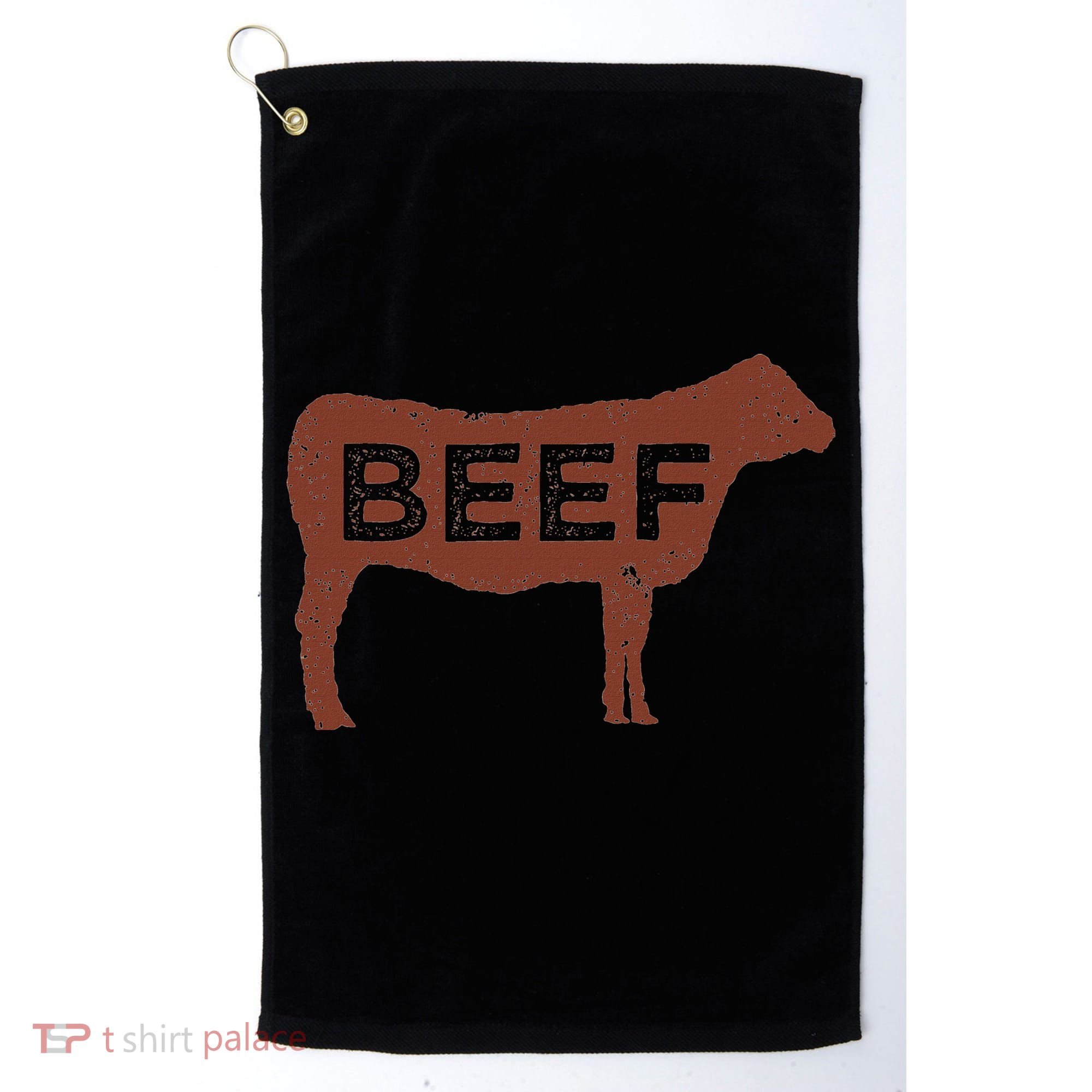 Beef Cattle Golf Towel