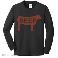 Beef Cattle Kids Long Sleeve Shirt thumb 0