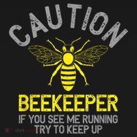 Beekeeper Caution Beekeeping Funny Bee Lover Gift Long Sleeve Shirt thumb 2