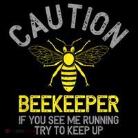 Beekeeper Caution Beekeeping Funny Bee Lover Gift Apron thumb 3