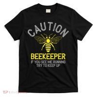 Beekeeper Caution Beekeeping Funny Bee Lover Gift T-Shirt thumb 0