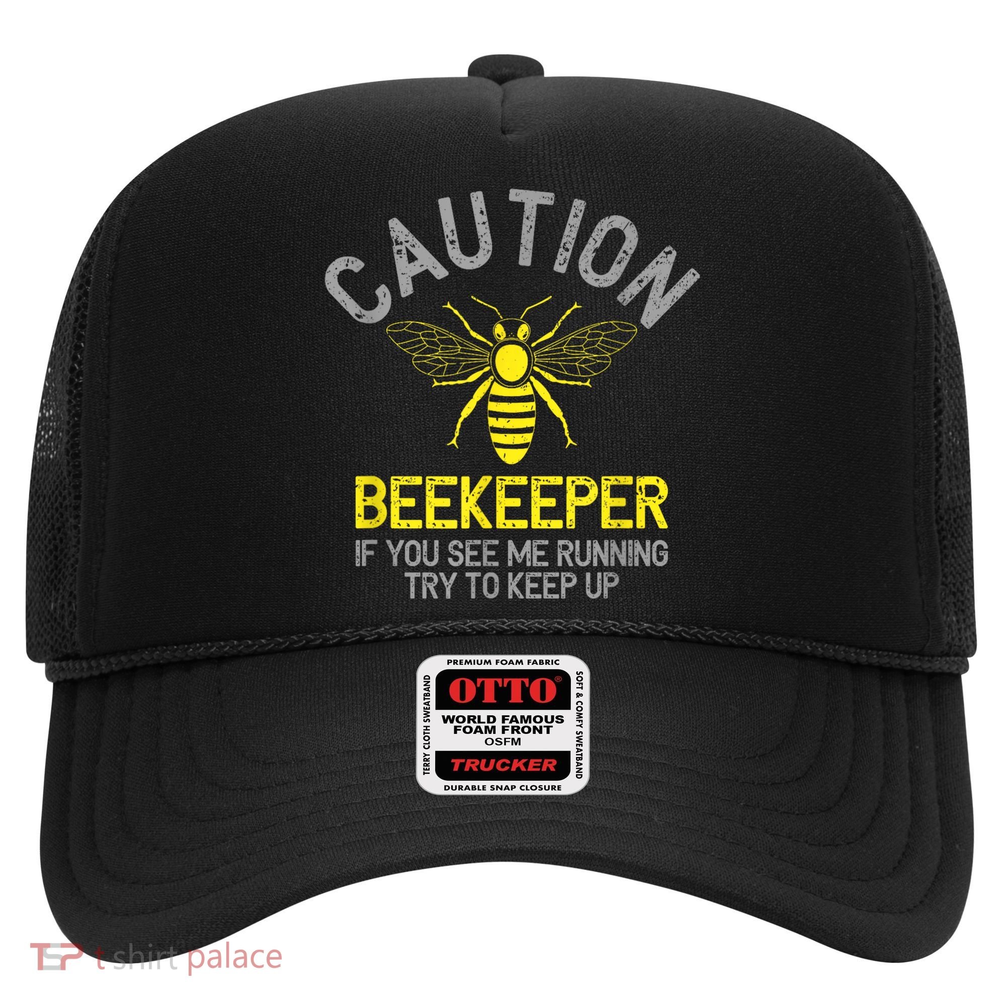 Beekeeper Caution Beekeeping Funny Bee Lover Gift Hat