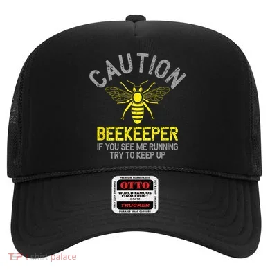 Beekeeper Caution Beekeeping Funny Bee Lover Gift Hat