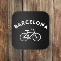 Barcelona City Bike Retro Cycling Spain Coaster thumb 0