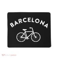Barcelona City Bike Retro Cycling Spain Mousepad thumb 0