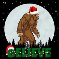 Believe Christmas Bigfoot Holiday Coffee Mug thumb 5