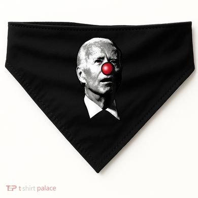 Biden Clown USA-Made Doggie Bandana